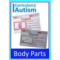 Body Parts Color & Learn Science Notes